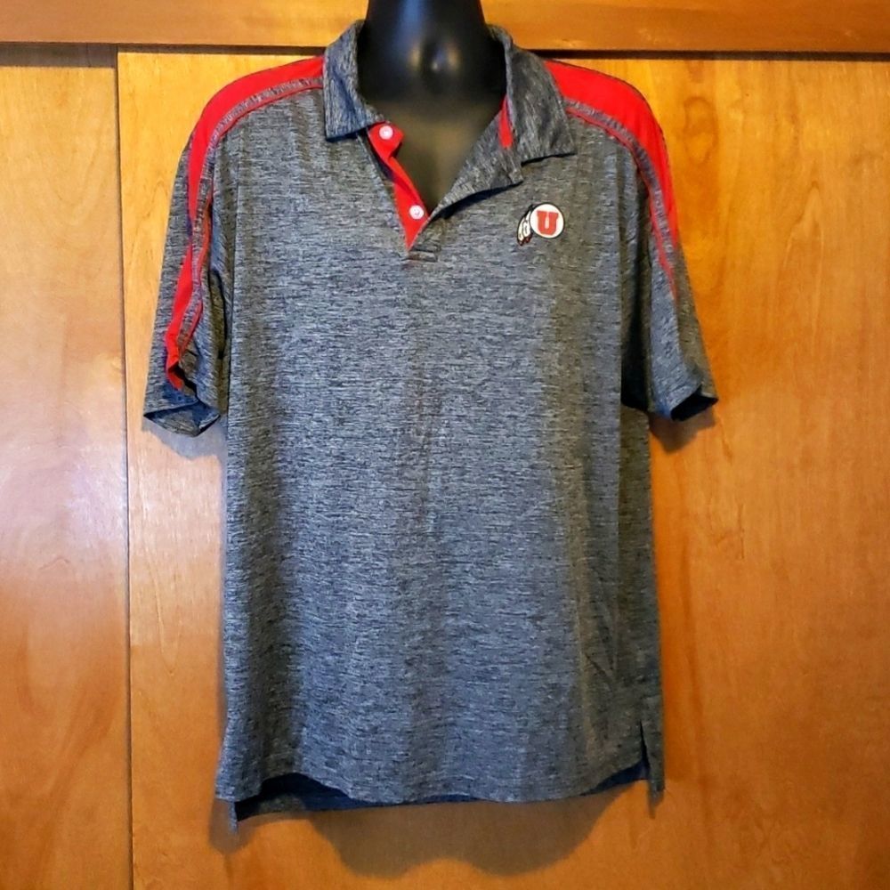 Utah Utes dri-fit polo